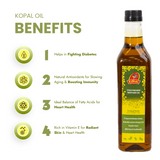 Kopal Cold-Pressed Oil, 1L PET Bottle